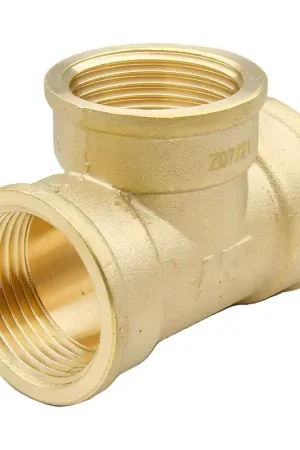 TE FEMELLE LAITON 1/2" Offre Limitée