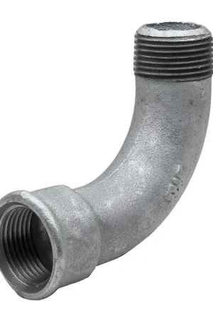 Coude grand rayon galva M-F 1''1/2 Jusqu'à Épuisement Des Stocks