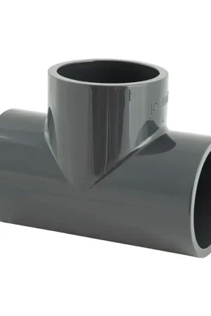 Authentique Té 90° F-F-F D315 - PVC pression PN10 à coller