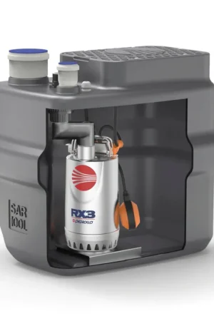 Station de relevage eaux usées 100L Pedrollo SAR100 RXm3/20 6m³/h Vente Directe
