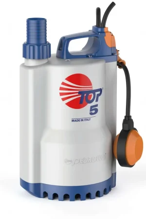 Pompe de Relevage Pedrollo TOP 5 Eau de Pluie Flotteur intégré 220v 13.2 m3/h 0.75 kW Soldes