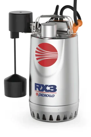 Retour Gratuit Pompe de Relevage 220v Pedrollo RX M3GM Eau de Pluie Flotteur Vertical 9.6 m3/h 0.55 kW