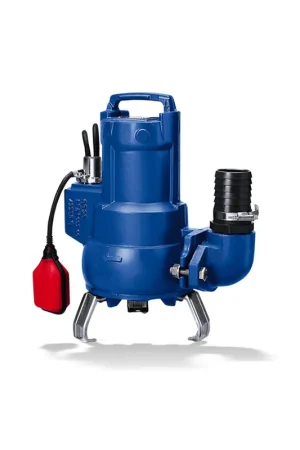 Pompe de relevage KSB Ama Porter F501SE - Pompe eaux chargées avec flotteur - 1.25kW 14m3/h 220V Haute Qualité