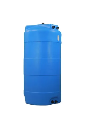 Nouvel Arrivage Cuve 1500L aérienne de récupération d'eau - Réservoir vertical bleu - ELBI CV1500