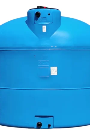 Achetez Aujourd'hui Cuve 300L aérienne de récupération d'eau - Réservoir cylindrique bleu - ELBI PA300
