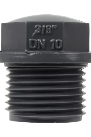 Bouchon - Mâle fileté 3/8'' - PVC pression Promotion Saisonnière