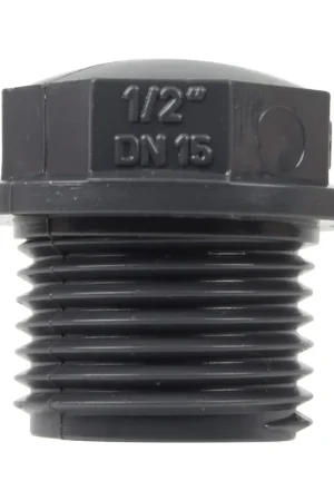 Bouchon - Mâle fileté 1/2'' - PVC pression Nouveauté
