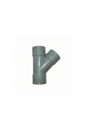 Té Y 45° égal 40 mm PVC évacuation Achat Immédiat
