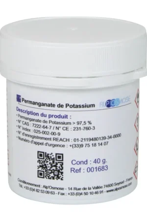 Produit De Marque Permanganate de potassium - Pot de 40 g