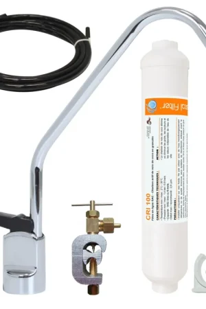 Kit fontaine à eau filtrée - Kit de filtration avec Robinet Prix Cassé