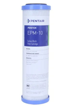 Cartouche charbon actif 9''3/4 10µm - Pentek Pentair Water Offre Du Jour