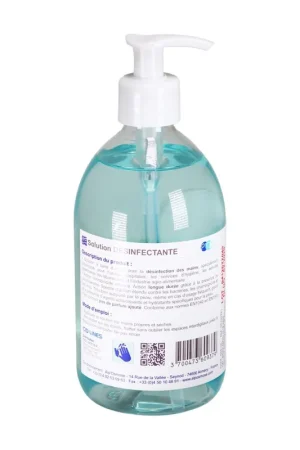 Certifié Solution désinfectante pour les mains