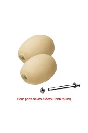 Savon lait d'amande rotatif Provendi (lot de 2) - Recharge à écrou Soldes