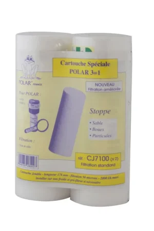 Cartouche CJ7100 d'origine pour POLAR™ 3 en 1 PSD (lot de 2) Meilleure Vente