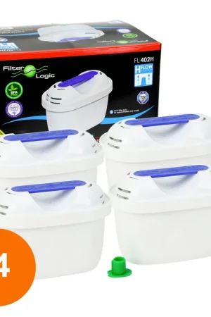 Acheter Direct Cartouche compatible Brita® Maxtra+® - Filtre carafe filtrante FL-402H (lot de 4)