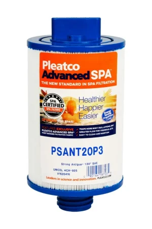 Promotion Saisonnière Filtre PSANT20P3 Pleatco Standard - Compatible Unicel 4CH-925 et Filbur FC-0126 - Filtre Spa bain remous