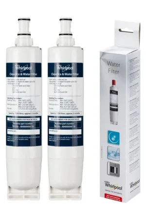 Petit Prix Filtre Whirlpool SBS200 / SBS002 - Filtre frigo Whirlpool SBS200 d'origine (lot de 2)