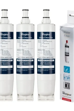 Filtre Whirlpool SBS200 / SBS002 - Filtre frigo Whirlpool SBS200 d'origine (lot de 3) Prix Cassé