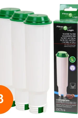 Meilleure Vente Cartouche compatible Claris Krups F088 - Filtre à eau cafetière CFL-701 (lot de 3)