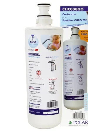 Cartouche Clico38GO d'origine pour Clico FSE - Polar™ Soldes