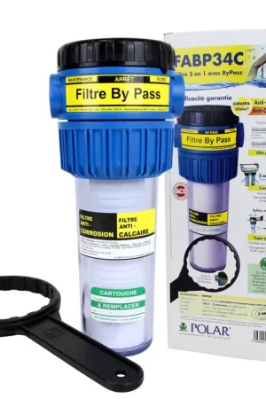Expédié Aujourd'hui Filtre FABP34C Polar™ - Compact 2 en 1 anti-calcaire et anti-corrosion