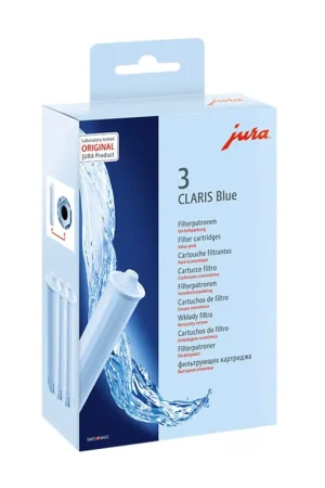 Filtre à eau Jura Claris Blue - Filtre cafetière d'origine (lot de 3) Pas Cher