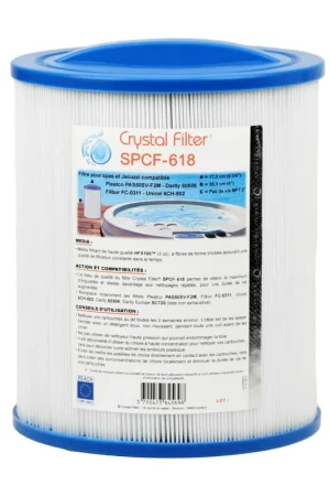 Acheter En Ligne Filtre spa Crystal Filter® SPCF-618 Compatible Pleatco PAS50SV-F2M - Unicel 6CH-502 - Darlly 60506