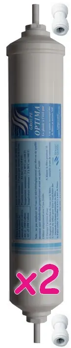2 Filtres pour réfrigérateur DAEWOO DD-7098 Acheter Direct