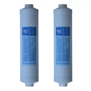 2 cartouches en ligne 2,5"*11" sédiments 5µm et charbon actif osmoseur aquarium Bon Plan