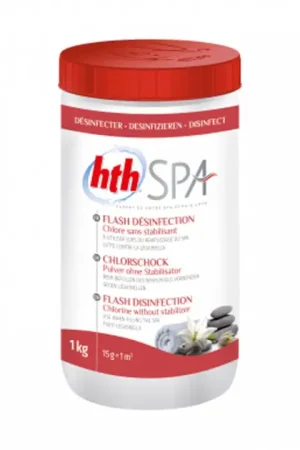 HTH Spa Flash Désinfection / Choc Chlore - 1kg Solde