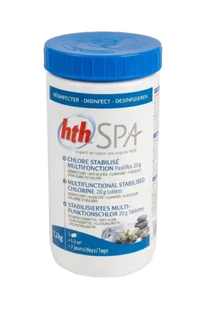HTH Spa Chlore lent stabilisé pastilles 5 actions Commander Maintenant
