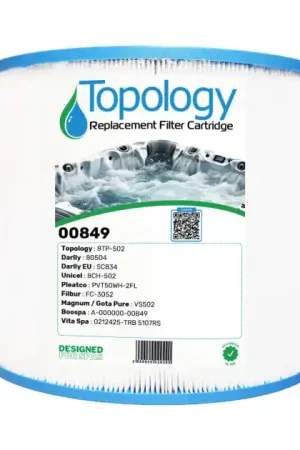 Filtre spa (80504 / 8CH-502 / 8TP-502 / FC-3052 / PVT50WH) Populaire