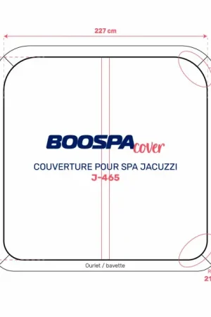 Achetez Aujourd'hui Couverture pour spa Jacuzzi J-465 Weather Shield Gris