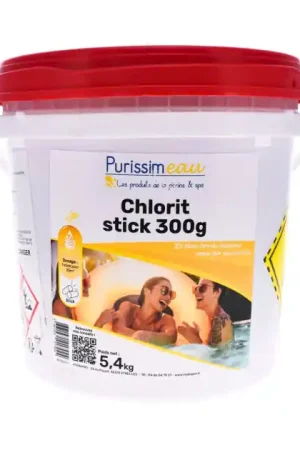 Stick de chlore non stabilisé 300g - Purissimeau Nouvelle Collection