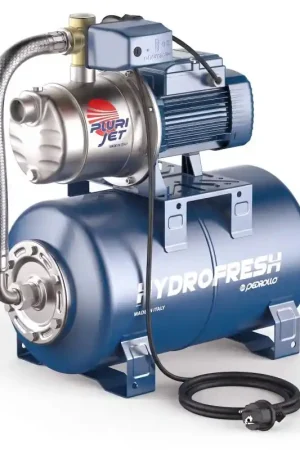 Vente Directe Surpresseur 20L Pedrollo HYDROFRESH PLURIJETm480X20 - Pompe a eau 0,60 kW centrifuge jusqu'à 4,8 m3/h monophasé 220V