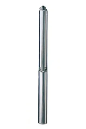 Achat Immédiat Pompe immergée 4" Lowara 2GS05M4OS 0,55 kW jusqu'à 3 m3/h - Moteur bain d'huile 4OS monophasé 220V