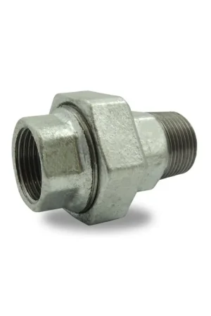 Expédition Rapide Union droit Ø 1"1/2 Joint conique galvanisée - MF