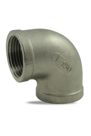 Commander Vite Coude inox 316 à 90° 4" femelle-femelle - 8090