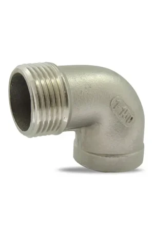 Meilleur Choix Coude inox 316 à 90° 4" mâle-femelle - 8092