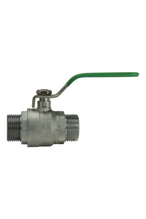 Acheter Direct Vanne à sphère poignée verte - NF - 522 mâle-mâle 1" 1/4