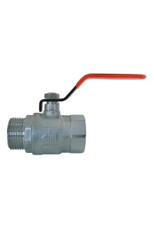 Haute Qualité Vanne à sphère advance poignée rouge - 221 mâle-femelle 3/8"