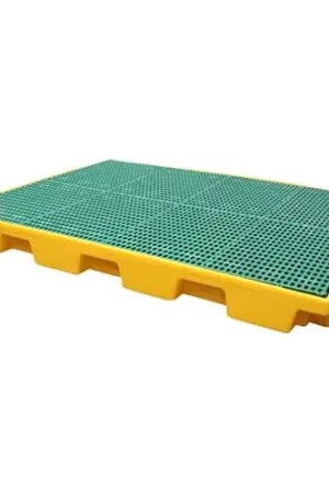 Plateforme basse rétention 240 Litres en PEHD Remise