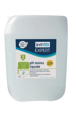 Super Prix pH Moins liquide 20 litres IRRIPOOL EXPERT