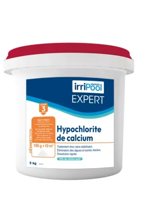 Affaire À Saisir Hypochlorite de calcium 5 kg Irripool EXPERT