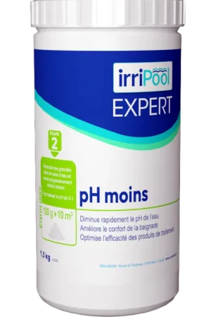 Vente Flash pH Moins IRRIPOOL EXPERT 1.5KG