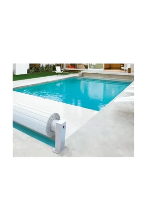 Volet hors sol pour piscine avec fins de courses moteur sur PISCINEO : L'univers de la piscine à petits prix Prix Choc