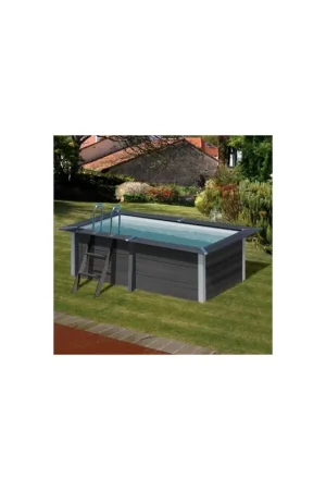 Achat Immédiat Piscine hors sol Composite Avantgarde rectangle 3.26m x 1.86m H0.96m sur PISCINEO : L'univers de la piscine à petits prix