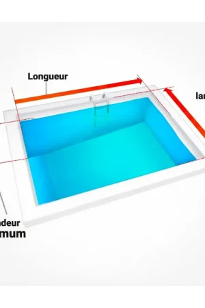 Achetez Aujourd'hui Liner 75/100 Rectangulaire Pente composée 3 blanc frise mosaïque (sur mesure) sur PISCINEO : L'univers de la piscine à petits prix