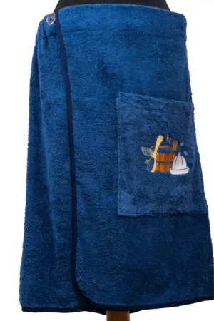 Nouvelle Collection Tablier de sauna pour homme - GRIS