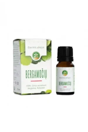 Huile essentielle de bergamote, 10 ml Certifié